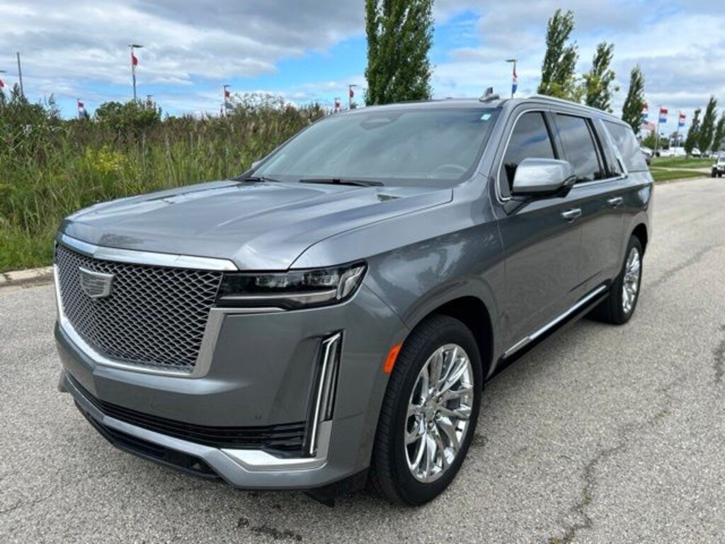 Certified 2022 CADILLAC Escalade ESV Premium Luxury Platinum SUV