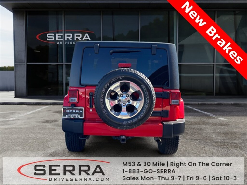 Used 2017 Jeep Wrangler JK Sahara 4x4 SUV