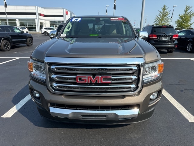 Used 2016 GMC Canyon SLT with VIN 1GTG6DE34G1351229 for sale in Washington, MI