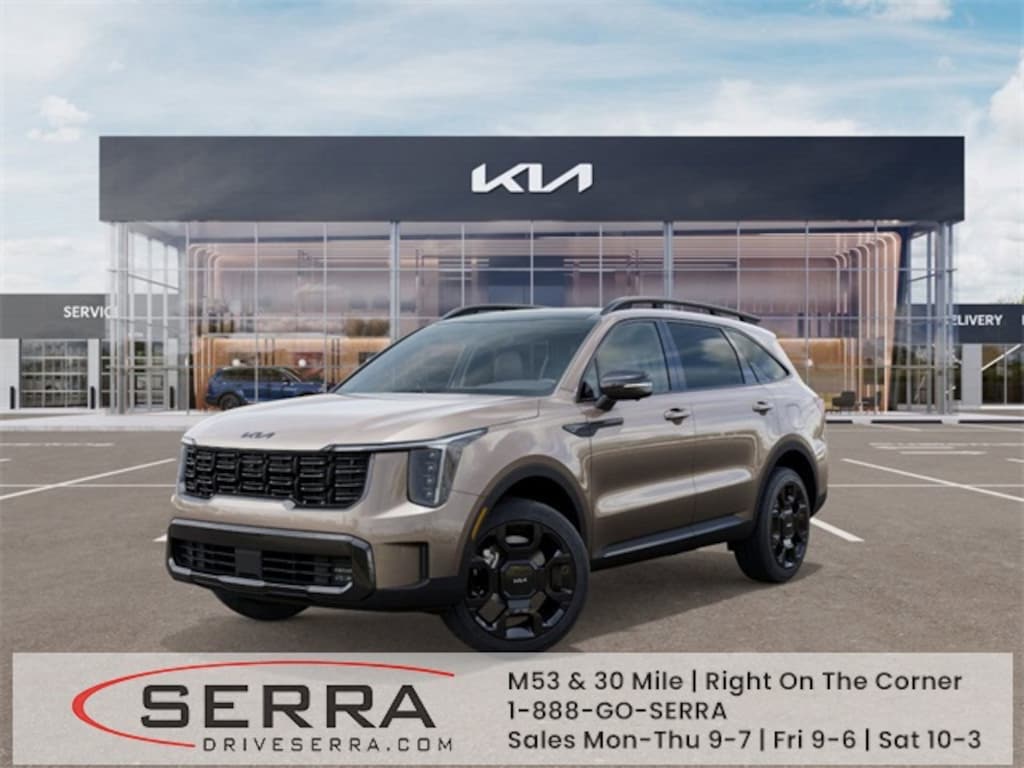 New 2026 Kia Sorento Hybrid X-Line SX Prestige SUV