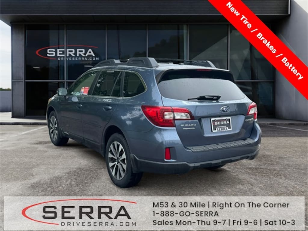 Used 2015 Subaru Outback 2.5i Limited w/Moonroof/KeylessAccess/Nav/EyeSight SUV