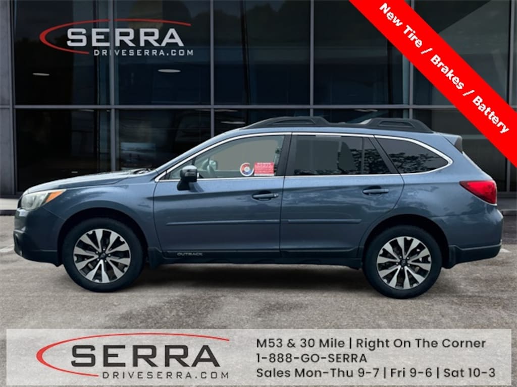 Used 2015 Subaru Outback 2.5i Limited w/Moonroof/KeylessAccess/Nav/EyeSight SUV