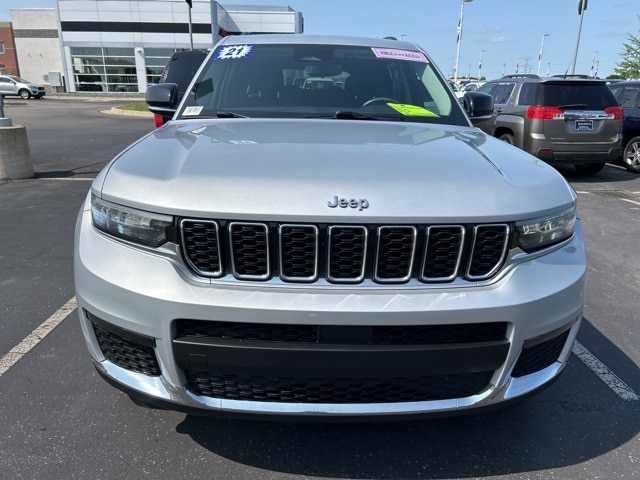 Used 2021 Jeep Grand Cherokee L Limited with VIN 1C4RJKBG1M8112470 for sale in Washington, MI