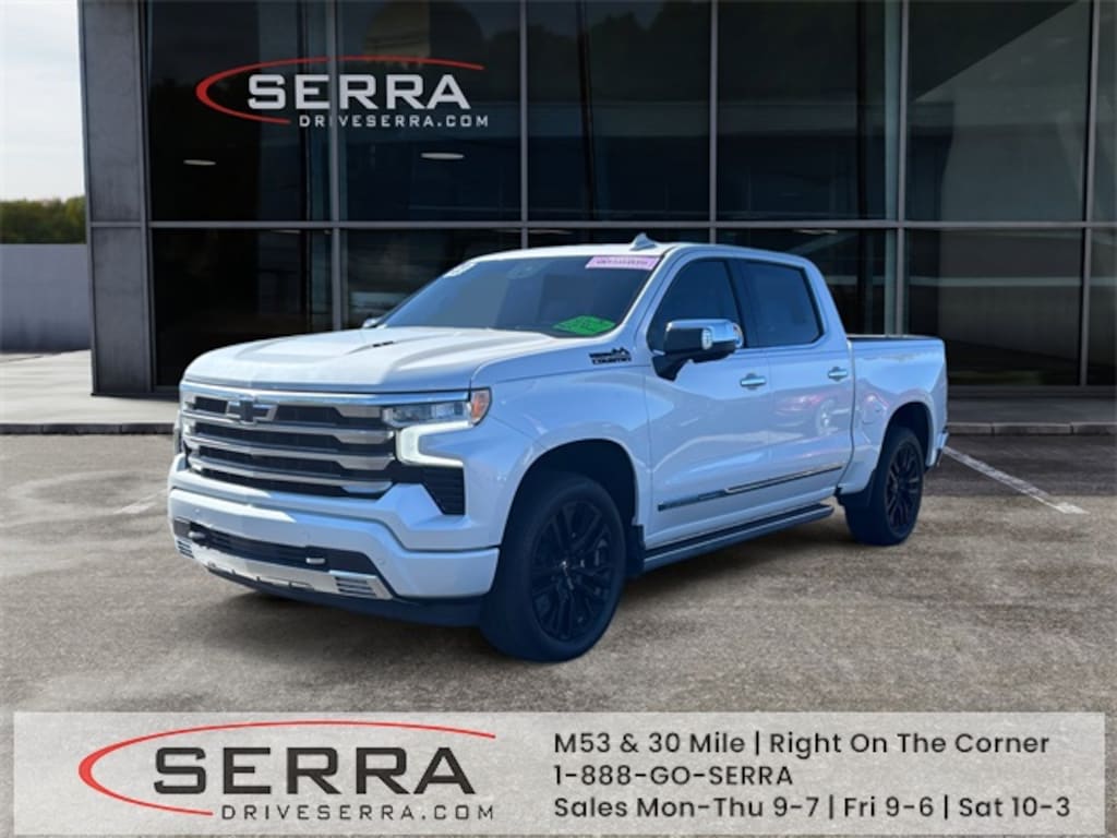 Certified 2023 Chevrolet Silverado 1500 High Country Truck Crew Cab