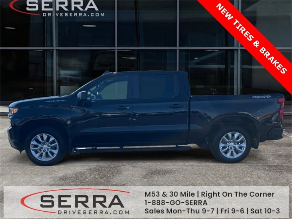 Used 2020 Chevrolet Silverado 1500 Silverado Custom Truck Crew Cab
