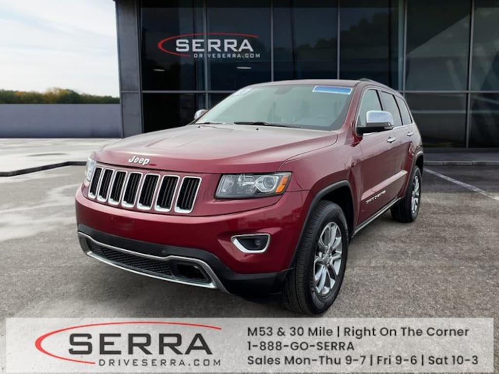 Used 2015 Jeep Grand Cherokee Limited 4x4 SUV