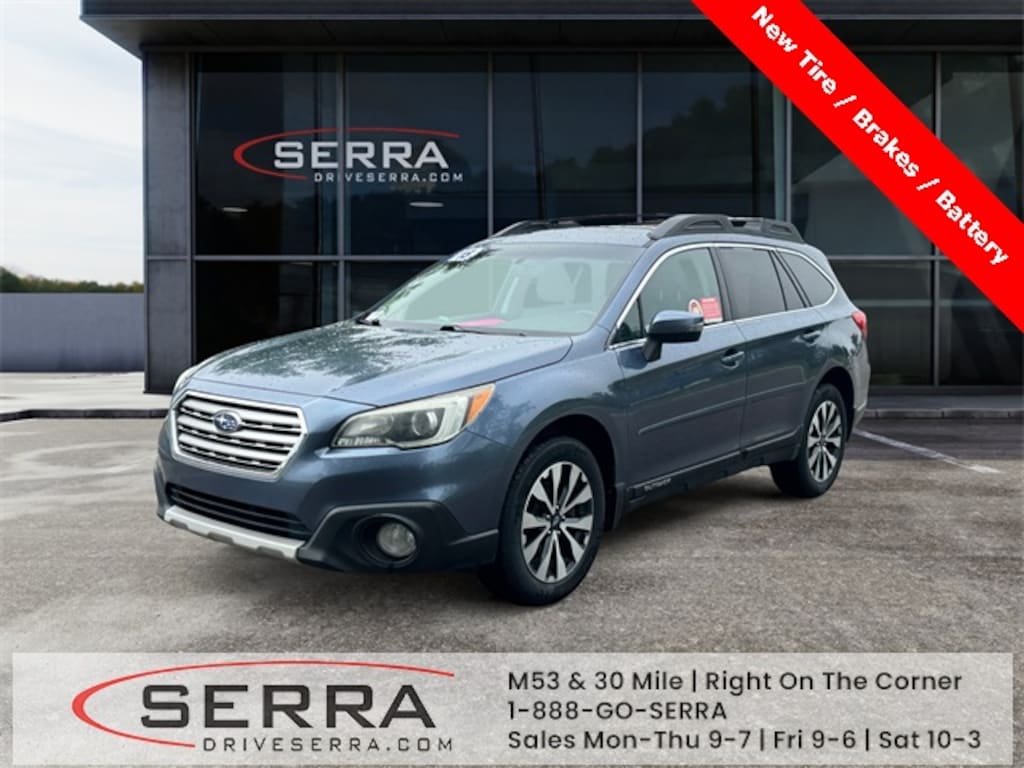 Used 2015 Subaru Outback 2.5i Limited w/Moonroof/KeylessAccess/Nav/EyeSight SUV