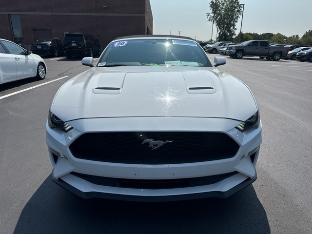 Used 2020 Ford Mustang EcoBoost Premium with VIN 1FATP8UH5L5137410 for sale in Washington, MI