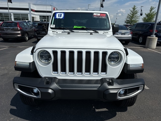 Used 2018 Jeep All-New Wrangler Unlimited Sahara with VIN 1C4HJXEN8JW203245 for sale in Washington, MI