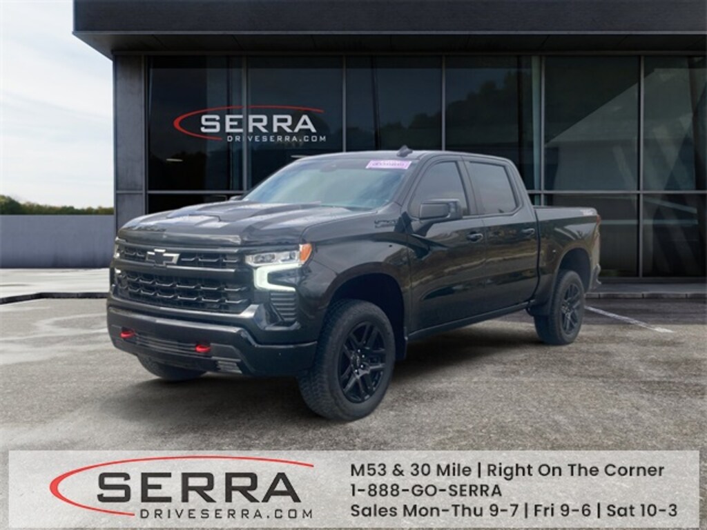 Certified 2023 Chevrolet Silverado 1500 LT Trail Boss Truck Crew Cab