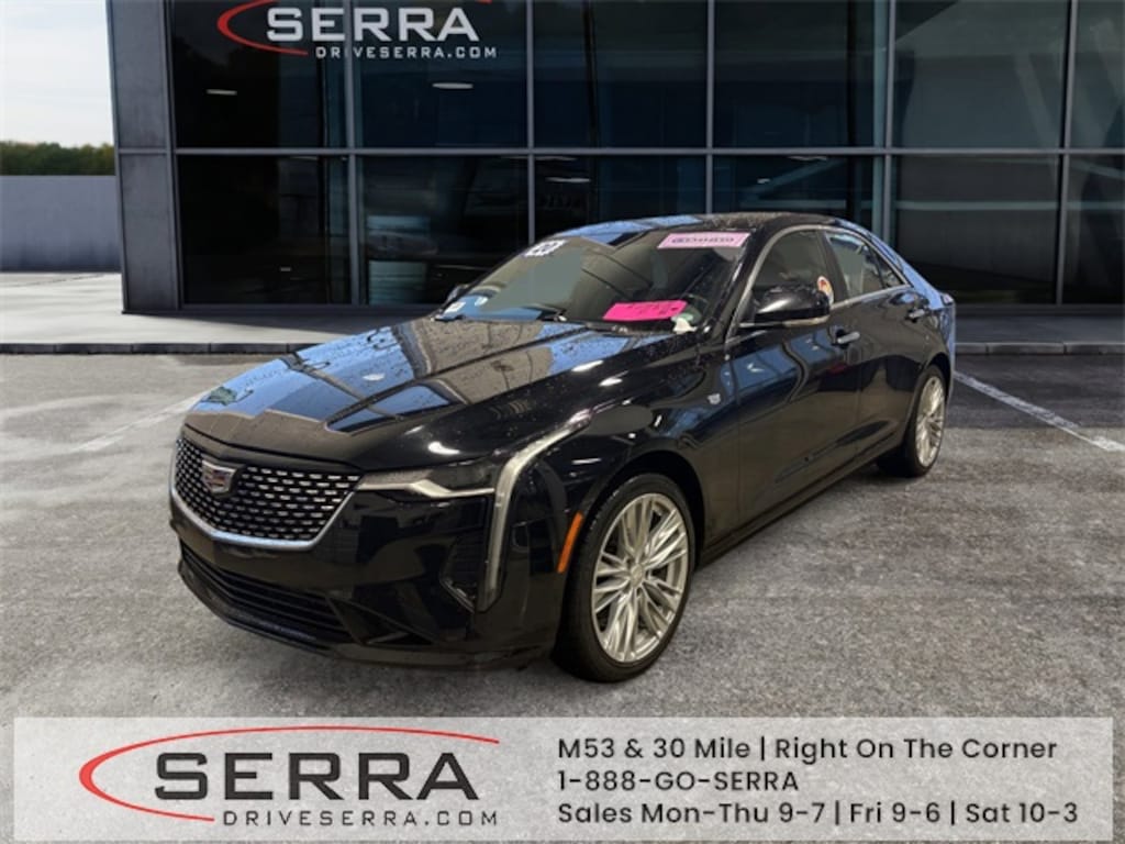 Used 2020 CADILLAC CT4 Premium Luxury Sedan