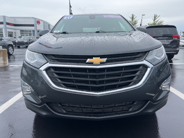 Used 2021 Chevrolet Equinox LT with VIN 2GNAXKEV7M6165418 for sale in Washington, MI