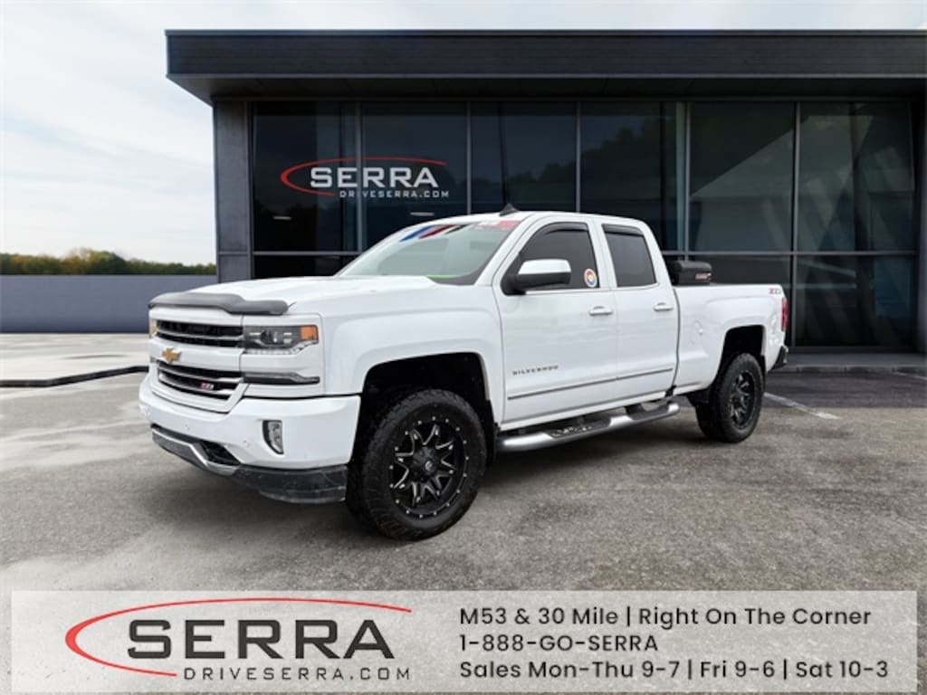 Used 2018 Chevrolet Silverado 1500 LTZ Truck Double Cab