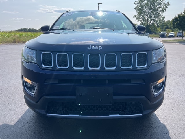 Used 2018 Jeep Compass Limited with VIN 3C4NJDCB6JT266277 for sale in Washington, MI