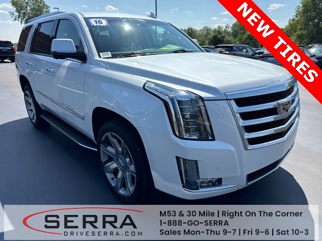 Used 2016 Cadillac Escalade Luxury with VIN 1GYS4BKJ0GR252054 for sale in Washington, MI