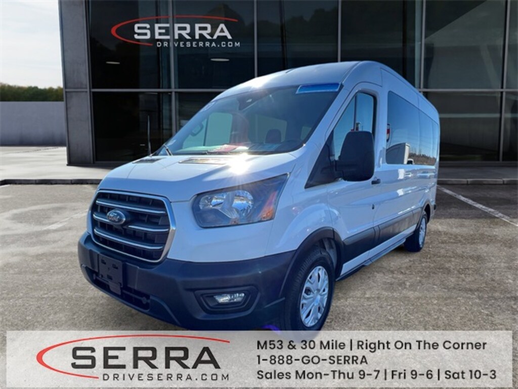 Used 2020 Ford Transit-350 Passenger Wagon Medium Roof Van