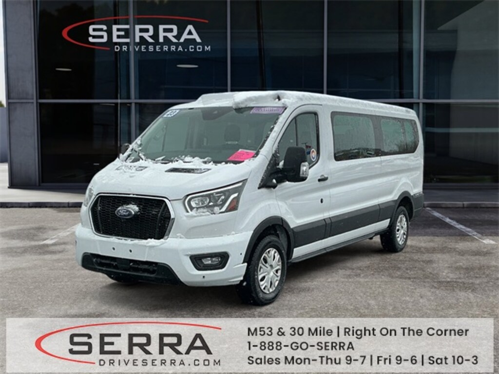 Certified 2023 Ford Transit-350 Passenger Wagon Low Roof Van