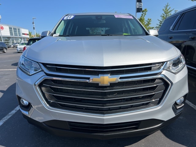 Used 2021 Chevrolet Traverse 1LT with VIN 1GNERGKW7MJ240515 for sale in Washington, MI