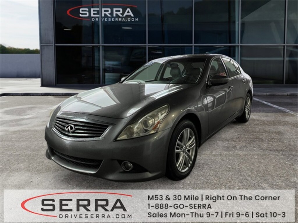 Used 2013 INFINITI G37x Base Sedan