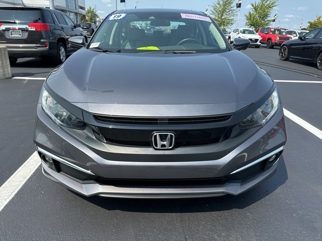 Used 2019 Honda Civic EX with VIN 19XFC1F30KE016752 for sale in Washington, MI