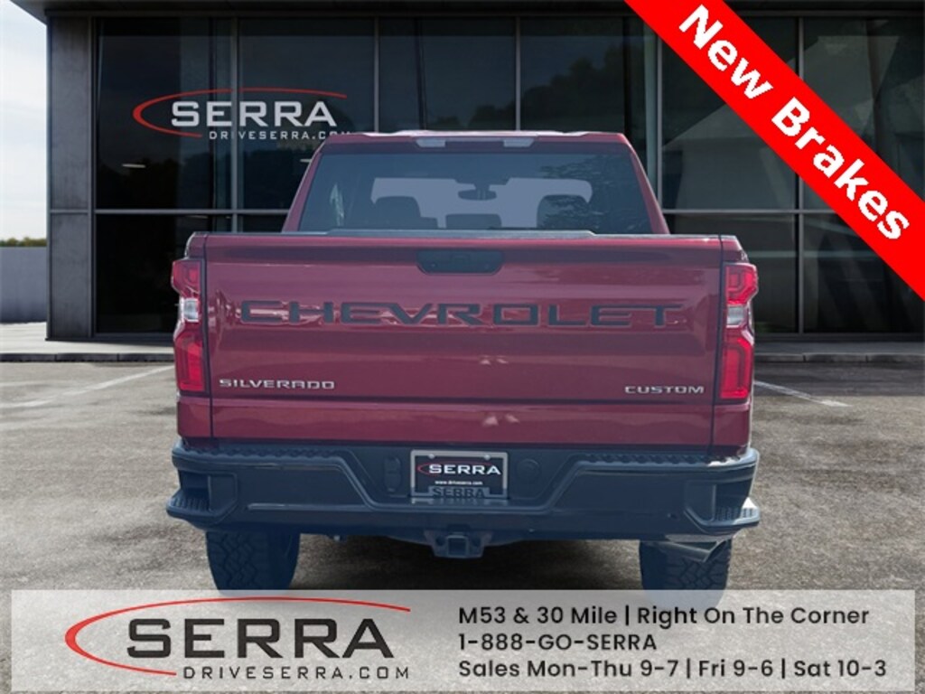 Used 2021 Chevrolet Silverado 1500 Custom Trail Boss Truck Crew Cab