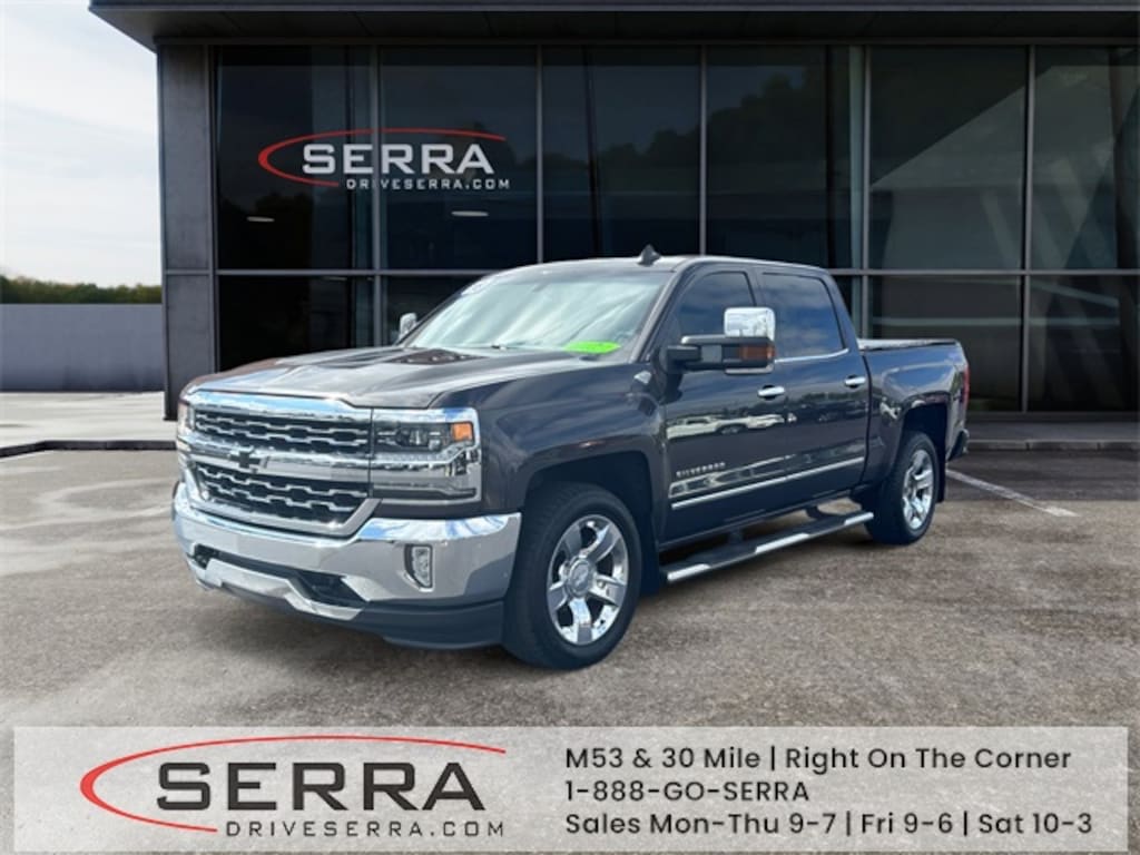 Used 2016 Chevrolet Silverado 1500 LTZ Truck Crew Cab