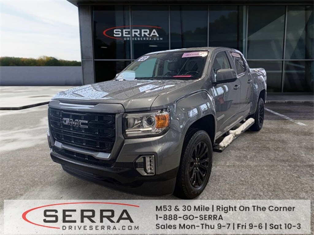 Certified 2022 GMC Canyon Elevation Truck Crew Cab