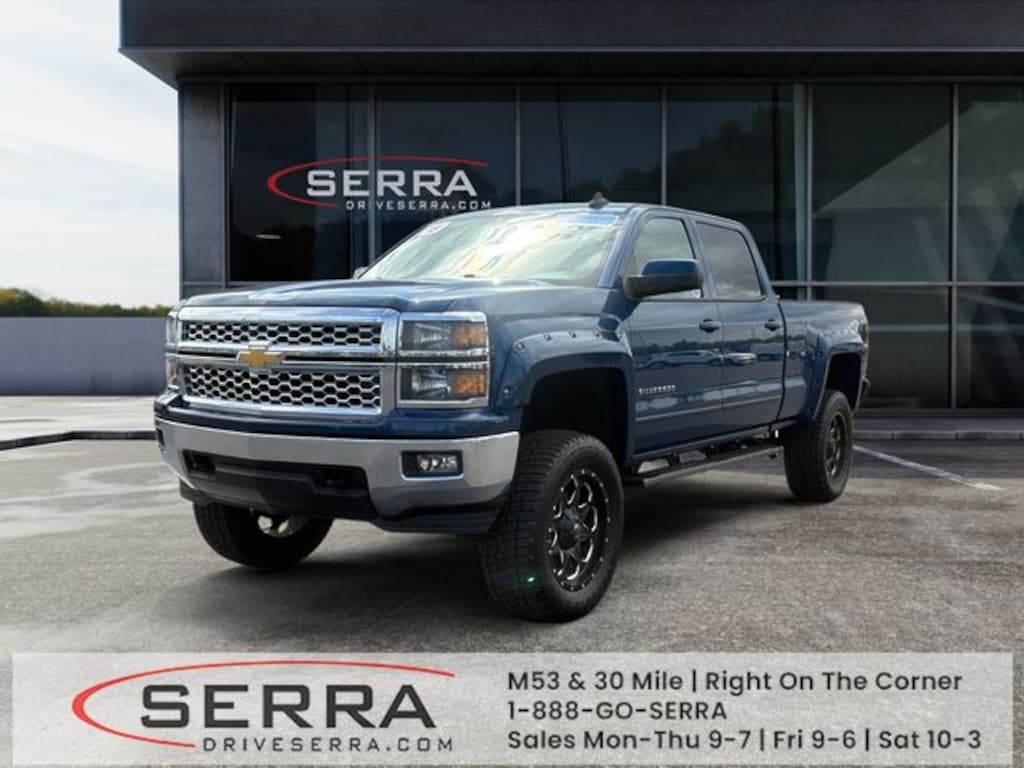 Used 2015 Chevrolet Silverado 1500 LT Truck Crew Cab