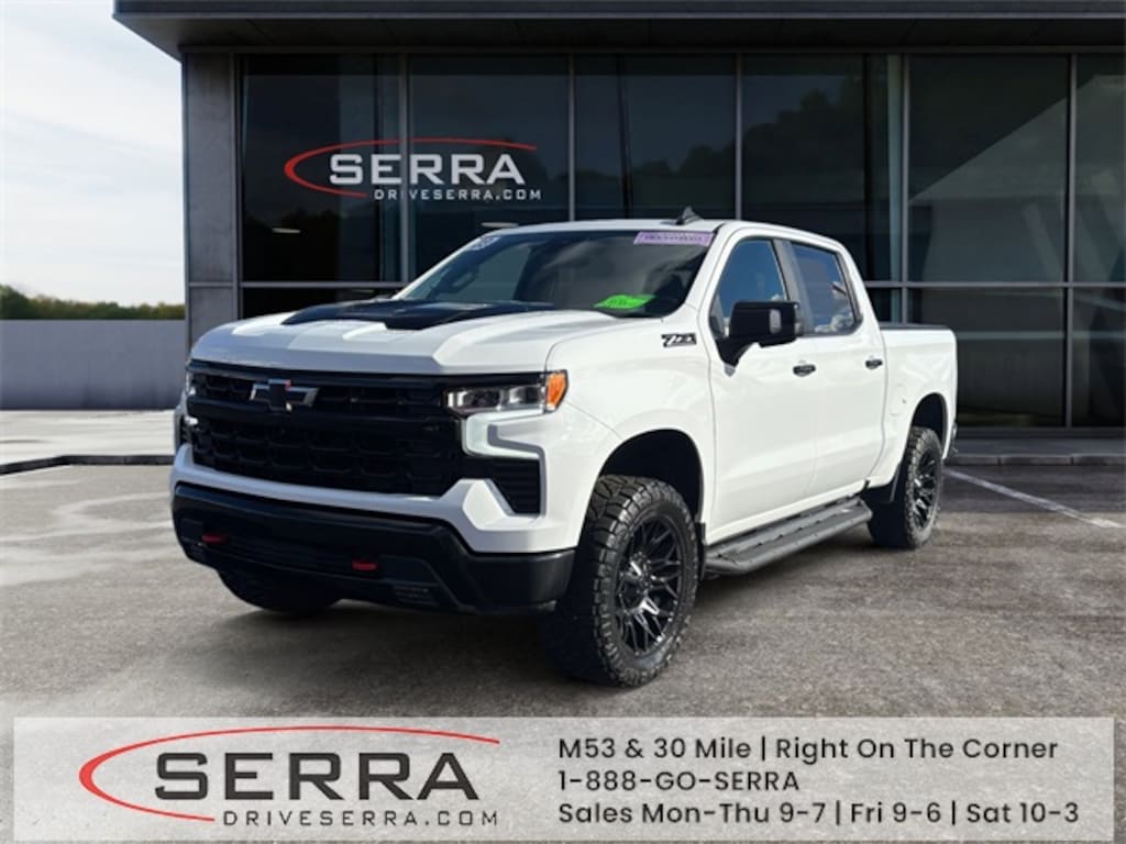 Certified 2023 Chevrolet Silverado 1500 LT Trail Boss Truck Crew Cab