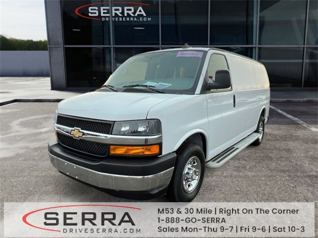 Used 2024 Chevrolet Express Cargo 2500 Work Van Van Cargo Van