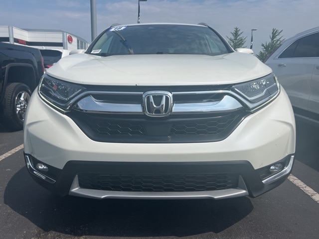 Used 2018 Honda CR-V Touring with VIN 2HKRW2H96JH673285 for sale in Washington, MI