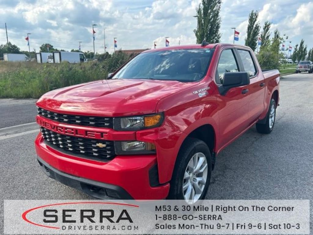 Used 2020 Chevrolet Silverado 1500 Silverado Custom Truck Crew Cab