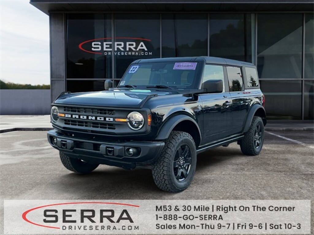 Certified 2022 Ford Bronco SUV