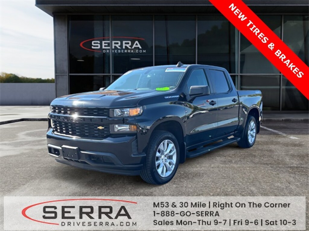 Used 2020 Chevrolet Silverado 1500 Silverado Custom Truck Crew Cab
