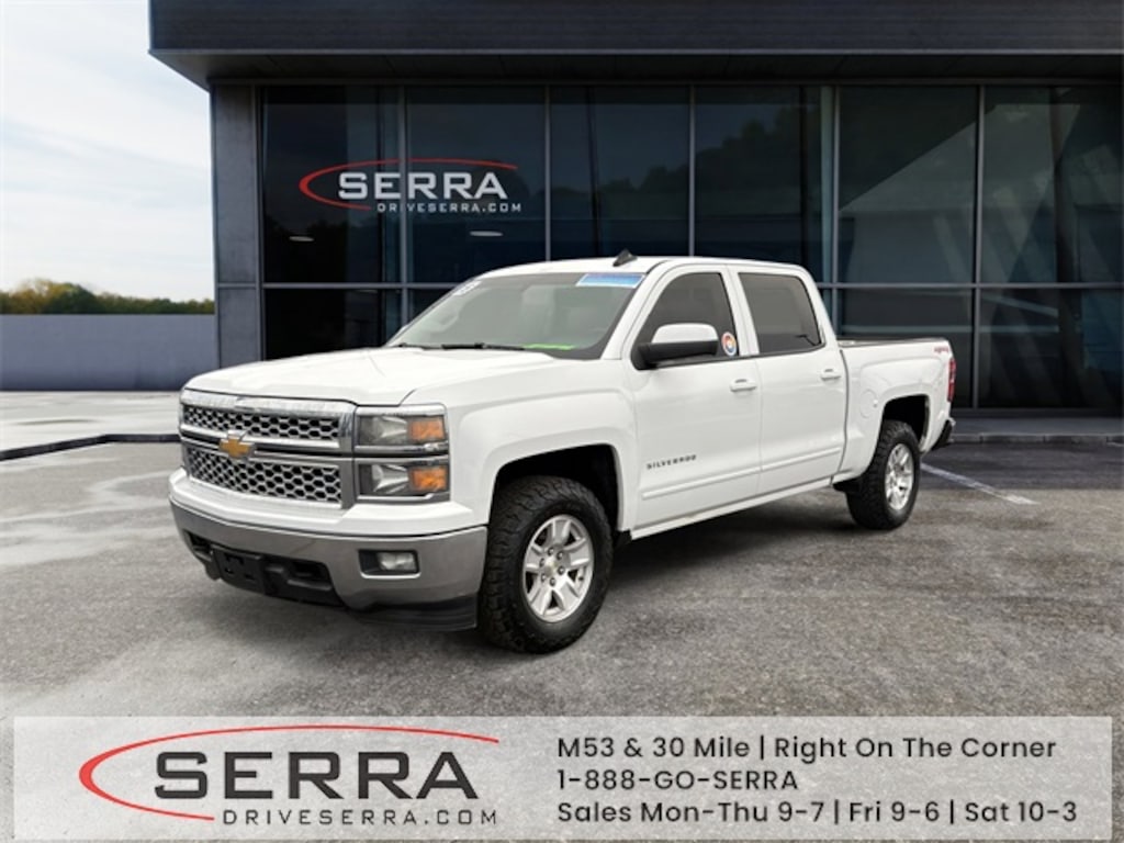 Used 2015 Chevrolet Silverado 1500 LT Truck Crew Cab