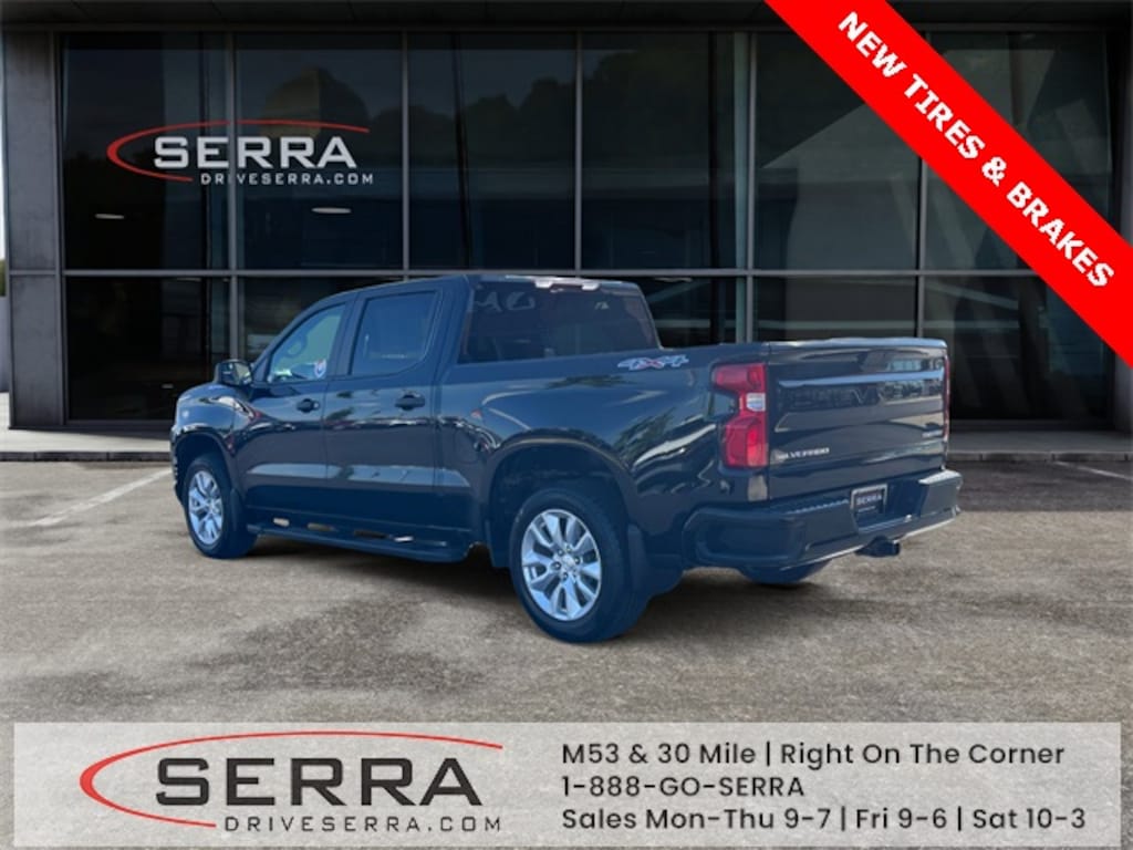 Used 2020 Chevrolet Silverado 1500 Silverado Custom Truck Crew Cab