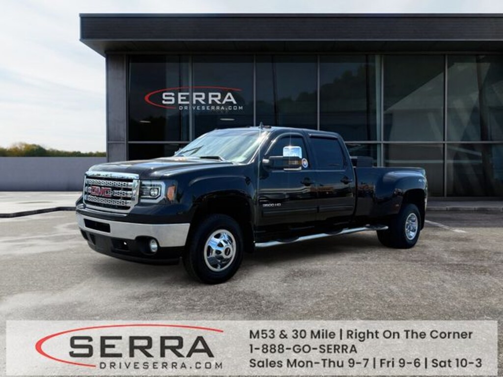 Used 2011 GMC Sierra 3500HD SLT Truck Crew Cab