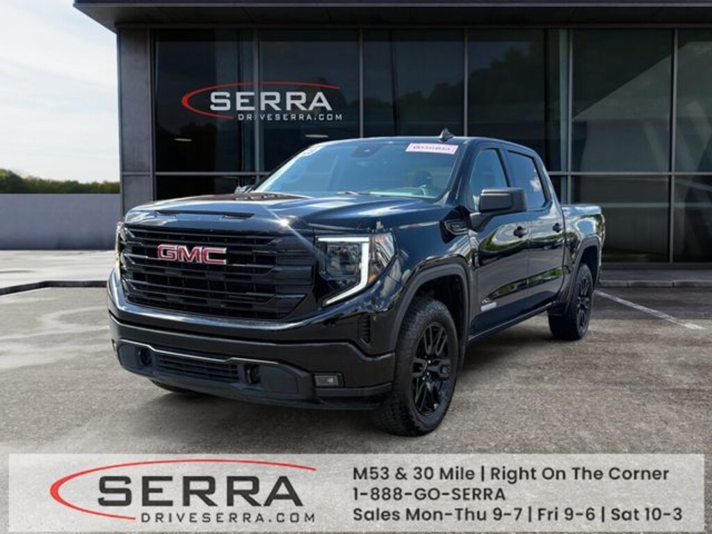 Certified 2025 GMC Sierra 1500 Elevation w/3VL Truck Crew Cab
