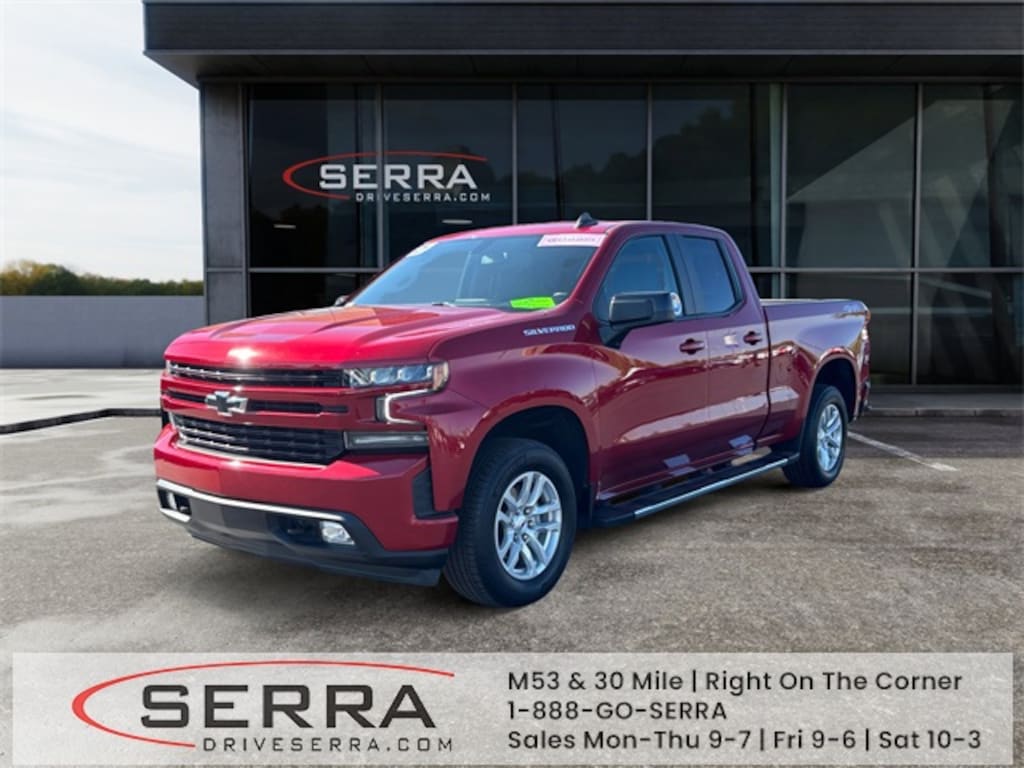 Certified 2021 Chevrolet Silverado 1500 RST Truck Double Cab