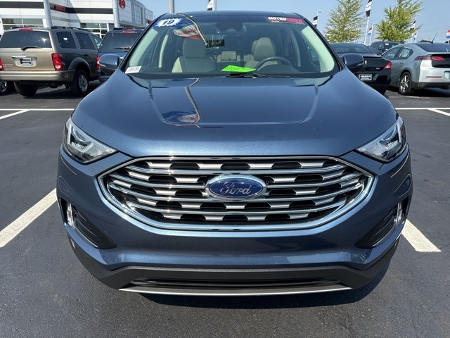 Used 2019 Ford Edge Titanium with VIN 2FMPK4K9XKBB95629 for sale in Washington, MI