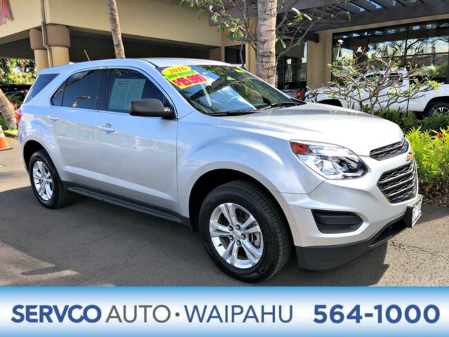 Used 2016 Chevrolet Equinox For Sale At Servco Auto Vin
