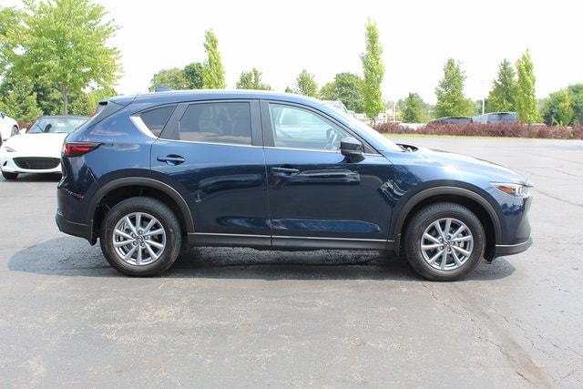 Certified 2022 Mazda CX-5 S Select Package with VIN JM3KFBBM5N0545483 for sale in Ann Arbor, MI