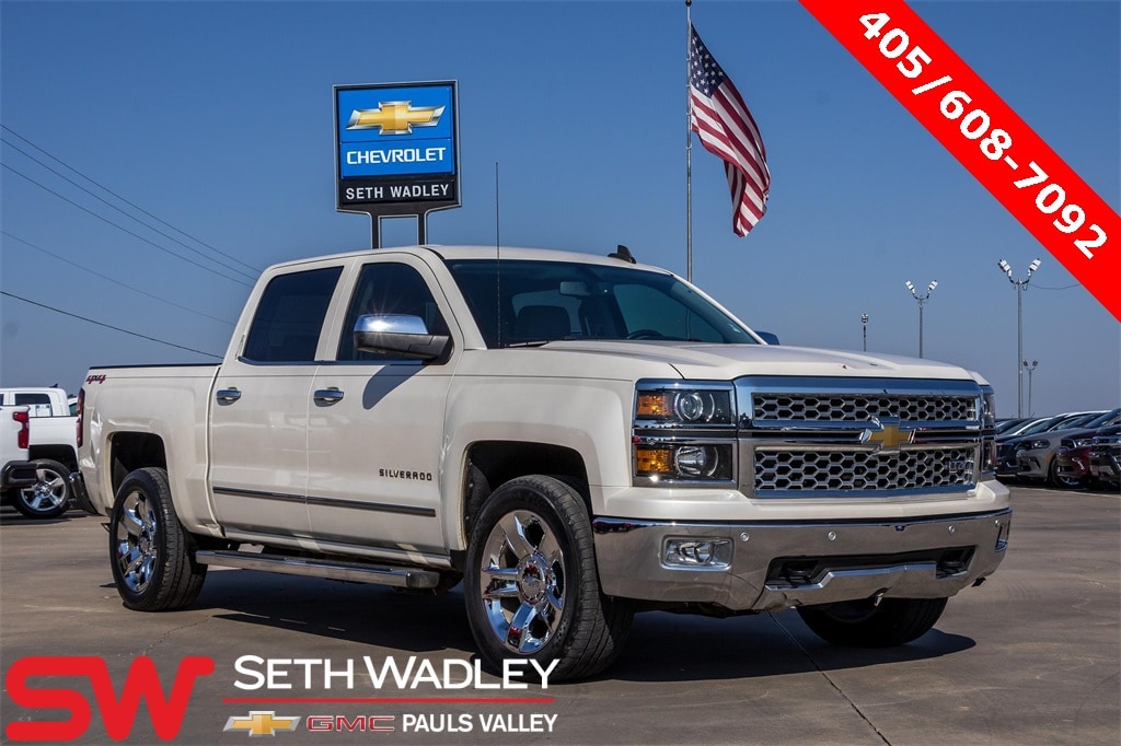 Used 2015 Chevrolet Silverado 1500 LTZ Truck Crew Cab