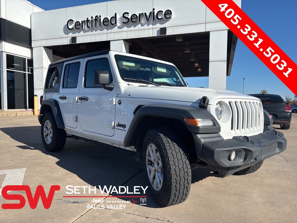 Used 2023 Jeep Wrangler 4-DOOR SPORT 4X4 SUV