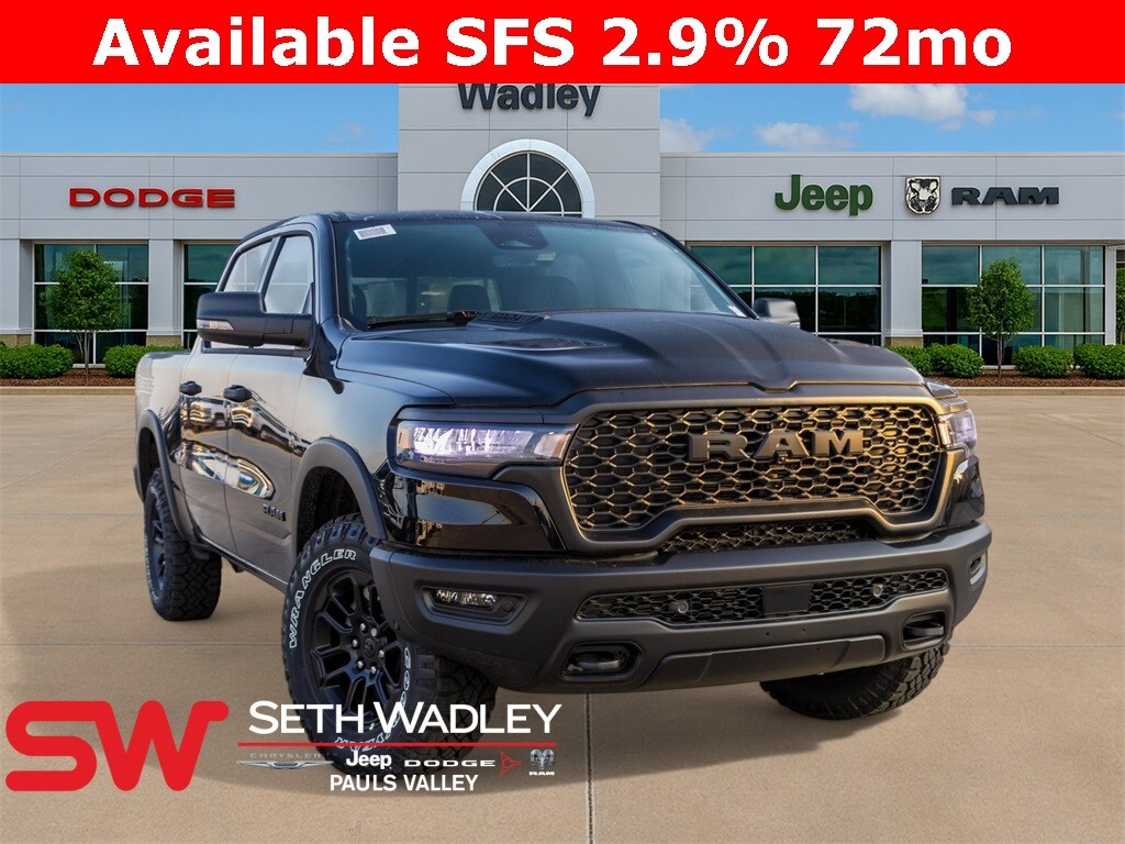 New 2026 Ram 1500 REBEL CREW CAB 4X4 5'7 BOX Pickup