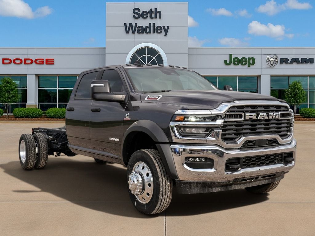 New 2026 Ram 5500 Chassis Cab BIG HORN CREW 4X4 84' CA Pickup