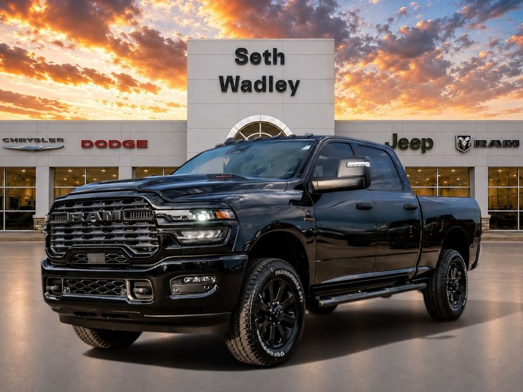 New 2026 Ram 2500 BLACK EXPRESS CREW CAB 4X4 6'4 BOX Pickup