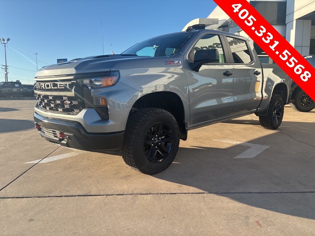 Used 2025 Chevrolet Silverado 1500 Custom Trail Boss Truck Crew Cab