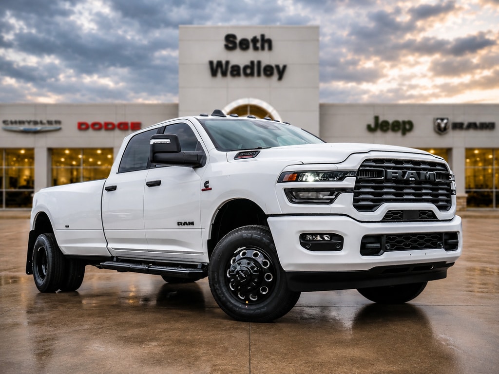 New 2026 Ram 3500 BIG HORN CREW CAB 4X4 8' BOX Pickup