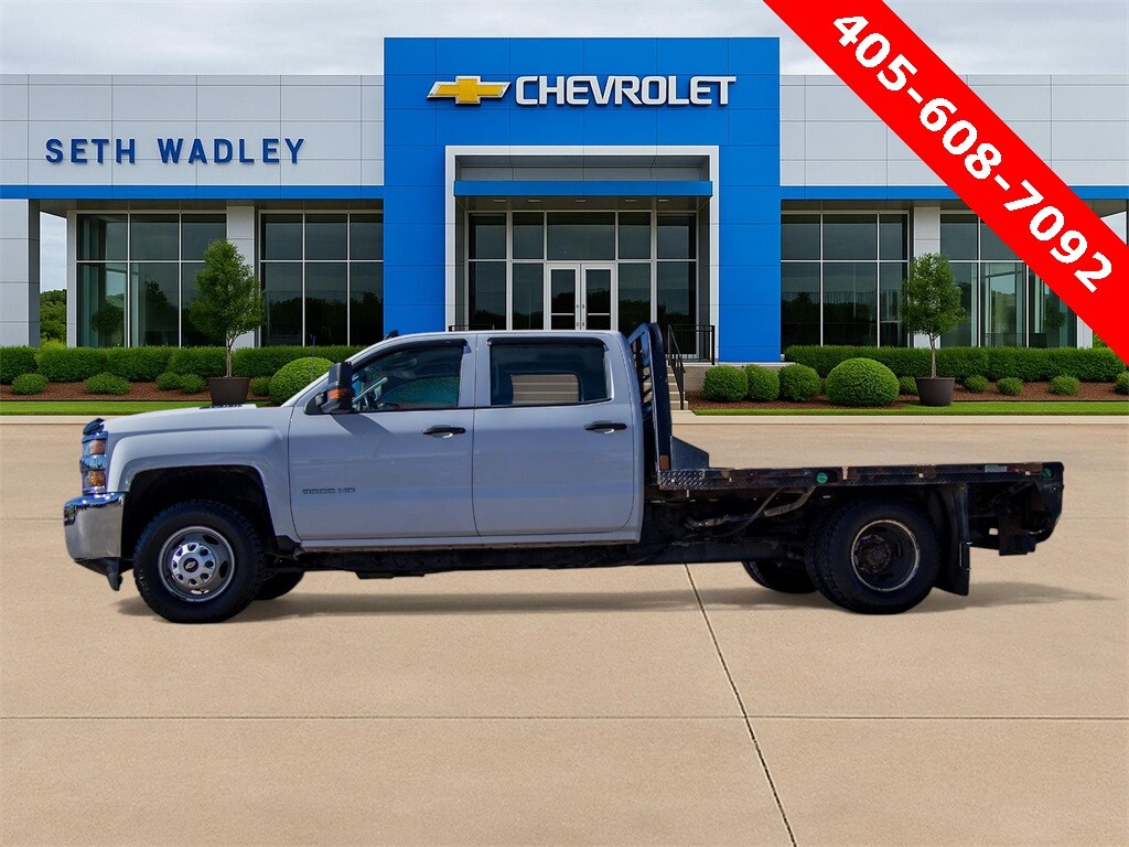 Used 2018 Chevrolet Silverado 3500HD Chassis WT Truck Crew Cab
